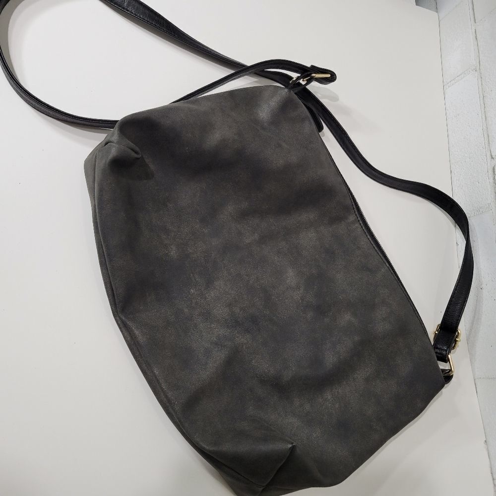 Target black shimmer crossbody purse